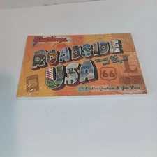 Greetings From Roadside USA Postcard Book Route 66 And Beyond Graham Ross NIP