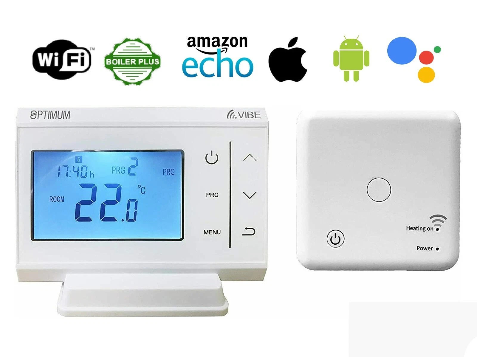 Amazon Echo & Google Assistant Compatible Smart Programmable Room Thermostat