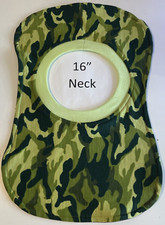 Bib 16" Neck Pull Over Head T-Shirt Special Needs Drool Cotton Polyester