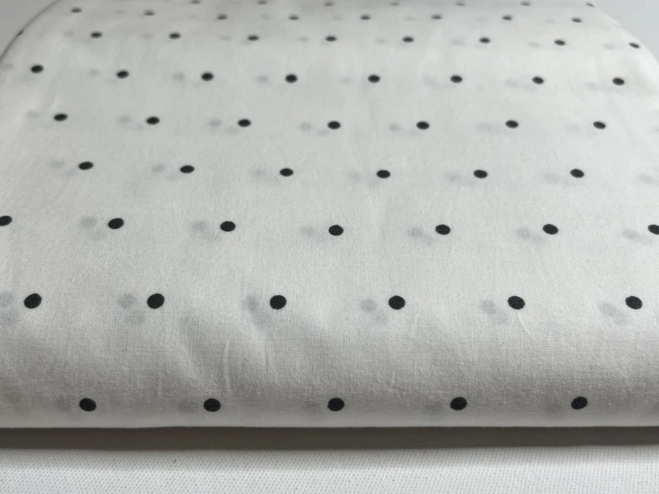 Restoration Hardware Teen Pin Dot Duvet Cotton Full/Queen French Blue NEW $129 - Image 4 of 4