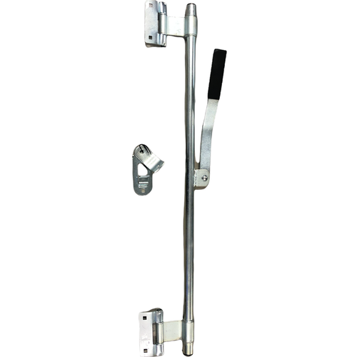 36" Cam Bar Trailer Swing Door Hinged Cam Bar Lock Hasp Latch Handle