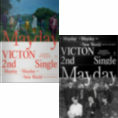 VICTON [MAYDAY] 2nd Single Album 2 VER SET 2CD+2 Fotobuch+4 Karte+2 Stand SEALED