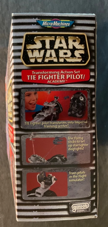 Star Wars Micro Machines - 1996 TIE Fighter Pilot / Academy - ¡Nuevo!! Foto 3 de 4