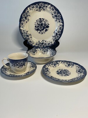 Claytan Tableware, Ceramic 10 Pieces Dinner Service For 2, Made in Malaysia