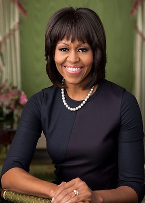 Michelle Obama Official PHOTO Portrait, Barack Obama 1st Lady, White House