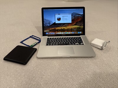 Apple MacBook Pro 15'' Quad Core i7 2 GHZ 16GB RAM 128 GB SSD Laptop Computer