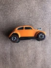 Hot Wheels Redlines 1967 Custom Volkswagen Orange With Graphics- Hong Kong Base