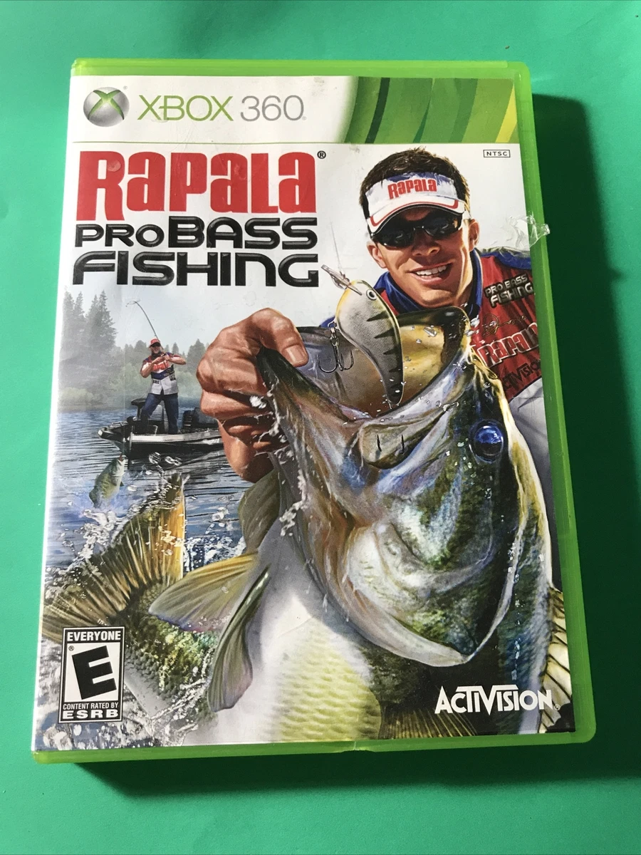 Rapala Pro Bass Fishing Microsoft Xbox 360 Game