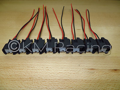 (8x) EV6 Fuel Injector Quick Disconnect Pigtails USCAR (Bosch, Denso, etc.)
