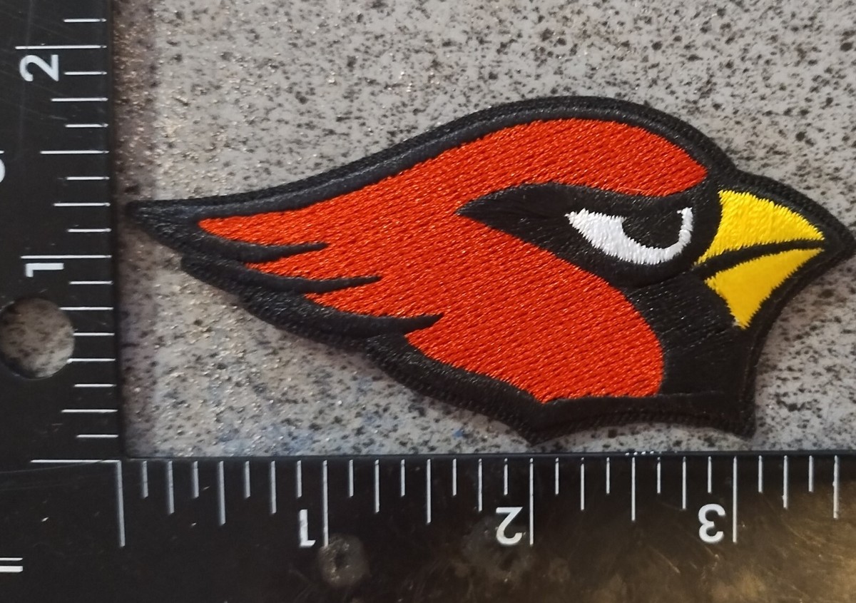 Arizona Cardinals Script Embroidered Iron-On Patch | On A Whim