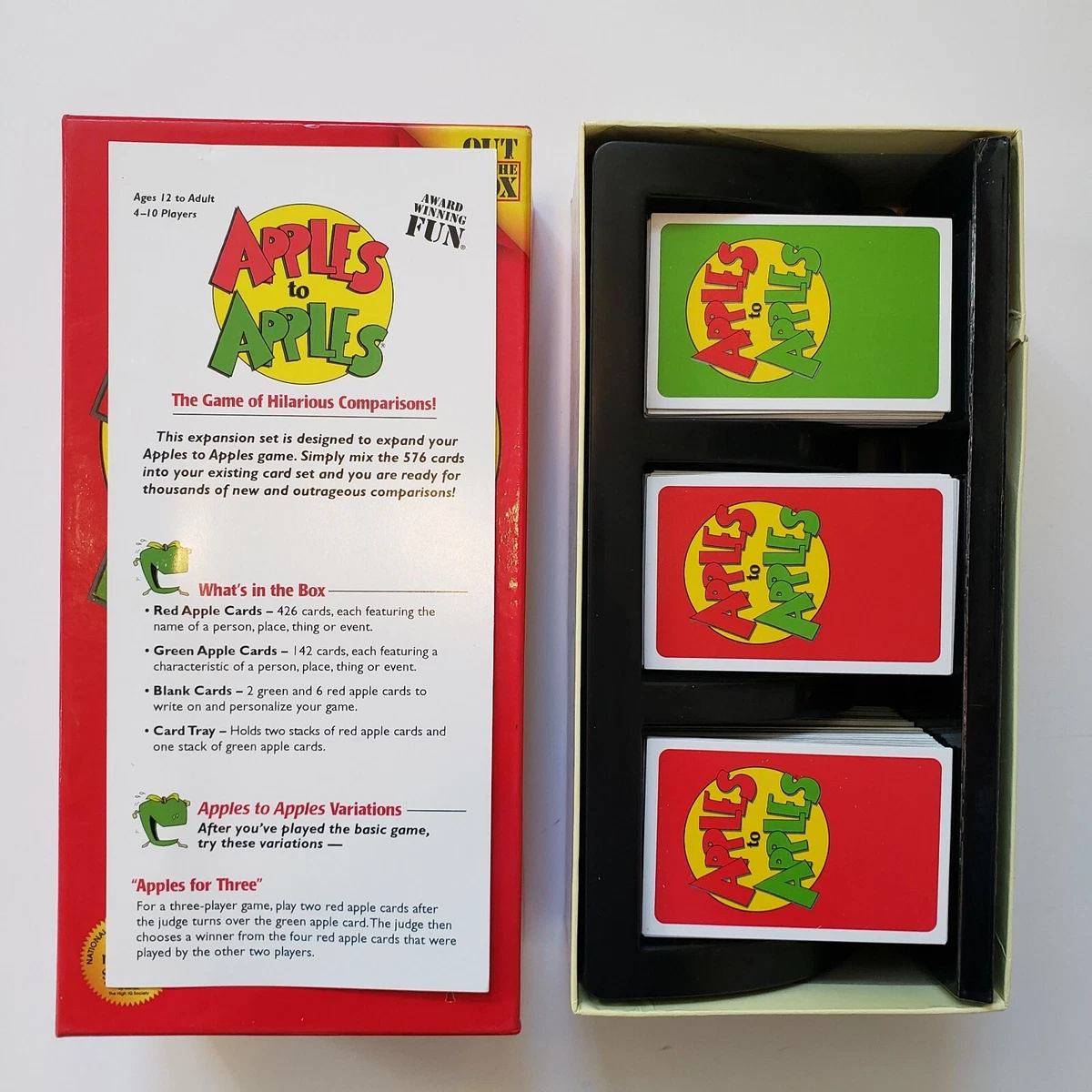 Apples to apples party box deals