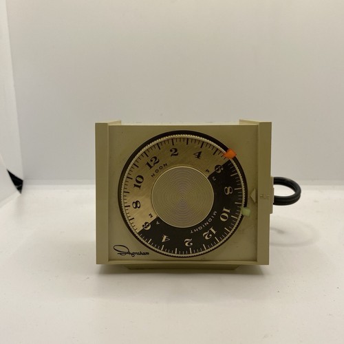 Vintage Ingraham 24Hr Appliance Timer 12-001 15A Automatic Rotary