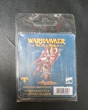 Beastmen Brayherds Wargor Battle Standard Bearer Warhammer Fantasy Metal BNIB