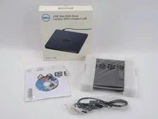 Lot of 2 Dell USB Slim DVD Drive +/-RW Optical Drive DW316 - Free Shipping