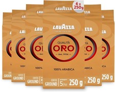 Lavazza, Qualità Oro, Ground Coffee, 6 Packs of 250 g, Ideal for Moka Pot 19.93 per kilo