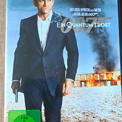 James Bond 007 Ein Quantum Trost DVD Action Daniel Craig DE/EN UT PAL 102 Min.