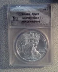 2020-(W) BU American Silver Eagle .999 Silver ANACS MS70 West Point (174)