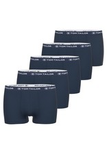 Tom Tailor Herren Hip Pants blau 5er Pack - Unterhose - Vorteilspack
