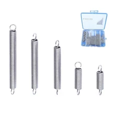 60pcs Extension Spring Assortment Kit, 0.035" Wire Diameter, 1/4" Outside... 