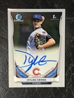 DYLAN CEASE 2014 Bowman Chrome Auto 1st BCA-DC