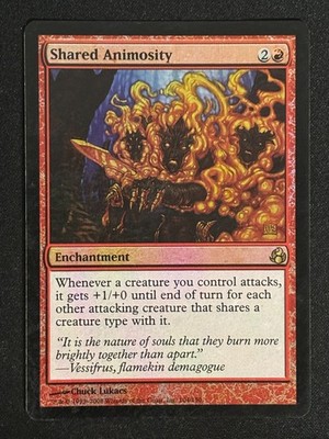 1x MTG Shared Animosity (Foil) - Morningtide (MOR) #104 - Magic the Gathering