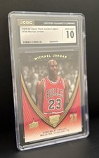 2008-09 Upper deck Jordan legacy #736 Michael Jordan Gem Mint 10