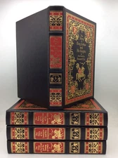 LEGENDS OF KING ARTHUR - Howard Pyle - 1992 - 4 vol - Easton Press - leather