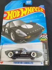 2025 Hot Wheels #100 HW Race Day 3/10 PORSCHE 904 CARRERA GTS Black Near Mint