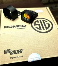 SIG SAUER ROMEOZero 1X 6 MOA Red Dot Reflex Sight - Black (SOR01600)