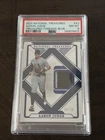 2025 National Treasures Aaron Judge Treasured Threads Patch #’d/49 Yankees PSA 8