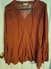 Ladies Size Xl Long Sleeve Shirt By True Craft