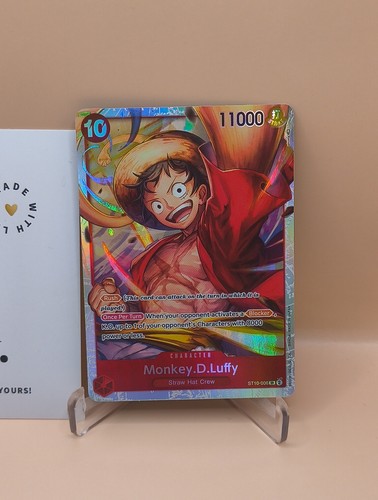 Monkey.D.Luffy - ST10-006 - Super Rara - NM - Inglese - Gioco di Carte One Piece - Foto 5 di 9