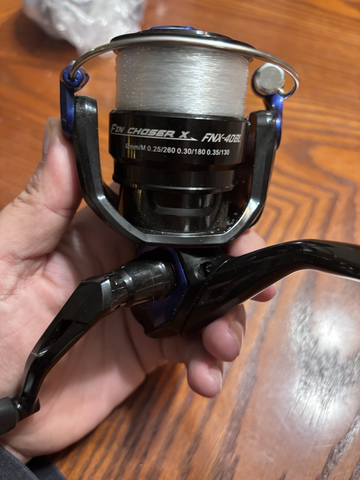 Okuma Fin Choser X FNX-40BL Spinning Reel New No Box Pre-Spo
