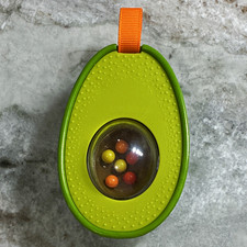Fisher Price Avacado-Shaped Baby Rattle Toy Fitness