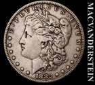 1882 Silver Morgan Dollar - Scarce  Better Date  No Reserve  #L6593