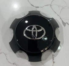 (1x) TOYOTA 4 RUNNER 2014-2023 GLOSS BLACK CENTER CAPS 4260B-35090 *PERFECT*