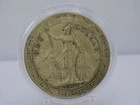 1903-B U.K. Great Britain Silver Trade Dollar KM#T5 Stained Fine Condition