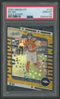 2024 Panini Absolute Bo Nix Gold Stars Rookie RC /25 PSA 10