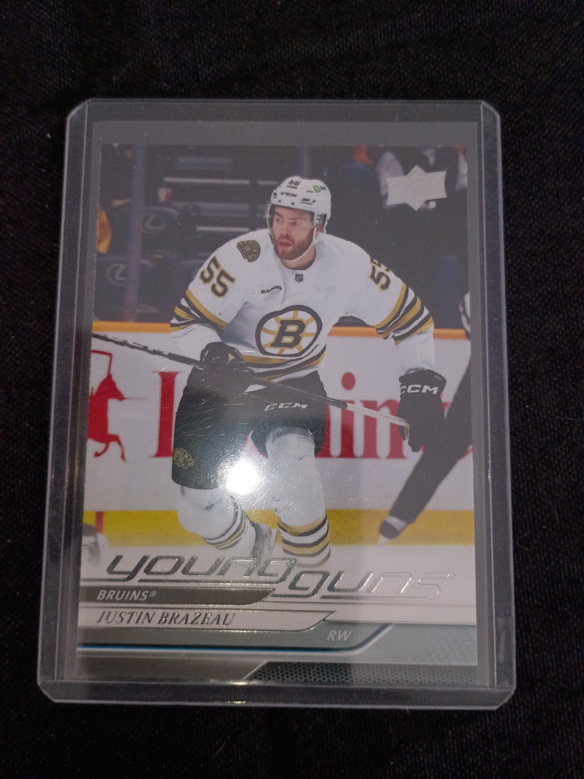 2024-25 Upper Deck Series 1 - Young Guns Justin Brazeau #222 (RC)