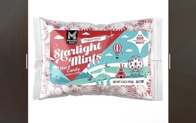 Member's Mark Starlight Mints Hard Candy Peppermint 7 lb Bag 600+ Pieces