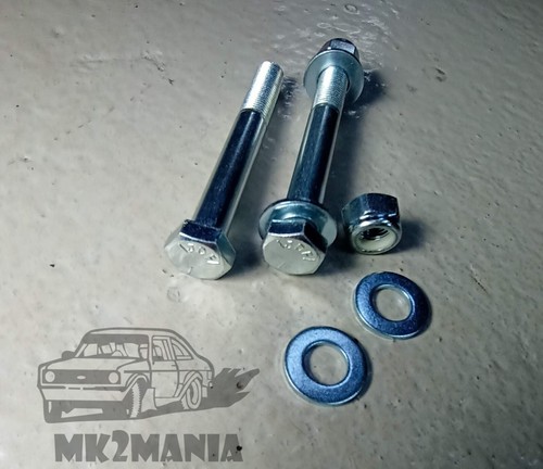 FORD ESCORT MK1 MK2 CAPRI TCA TRACK CONTROL ARM BOLT CROSS MEMBER PAIR - Picture 5 of 6