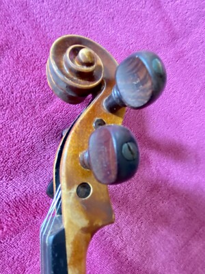 1975 E.R. Pfretzschner 4/4 Violin With Scherl and Roth Case - West