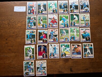 ALMOST ENTIRE TEAM 26 1983 TOPPS BASEBALL CARDS MONTREAL EXPOS MISSING 169 + 320