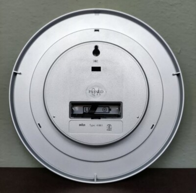 Vintage Braun Wall Clock ABK30 Dieter Rams Designed Type