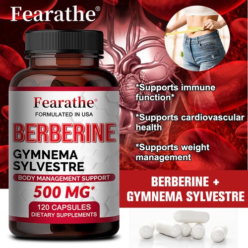 Premium Berberin HCL Extrakt 500mg, gesundes Cholesterin, Unterstützung des Körpermanagements - Bild 8 von 17