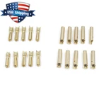 10-Pairs 4mm Gold Bullet Connector Banana Plug Male Female For RC Motor ESC LiPO