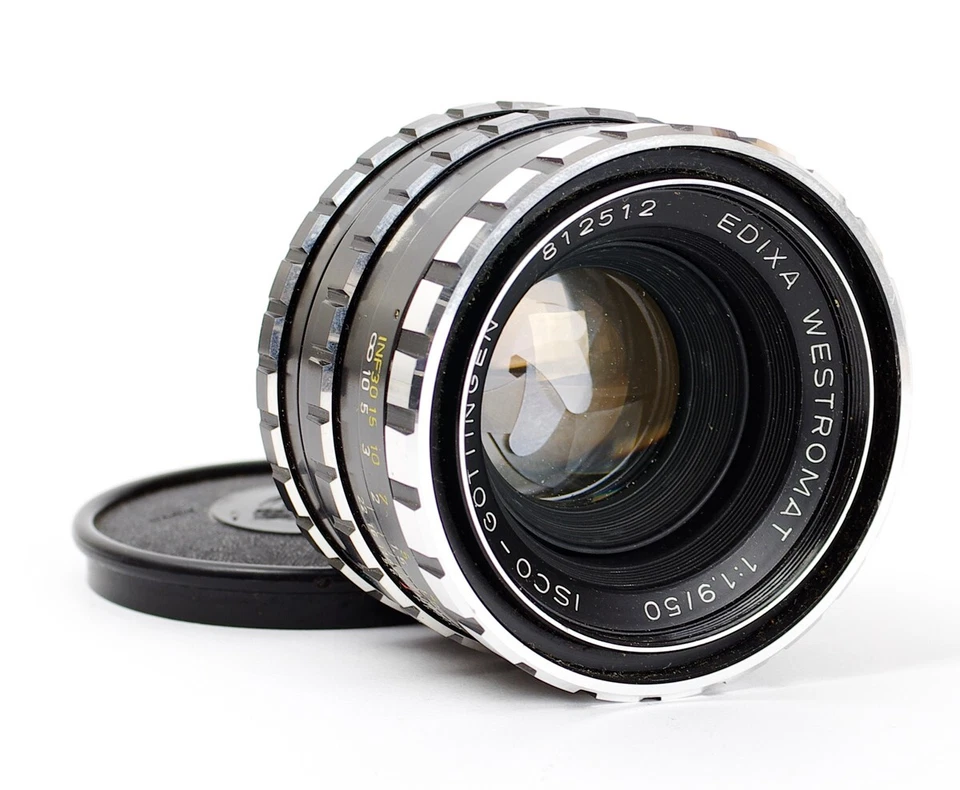 Isco Gottingen Edixa Westromat 1.9/50mm f/1.9 50mm 6 Hojas para M42 No.812512 Foto 2 de 3