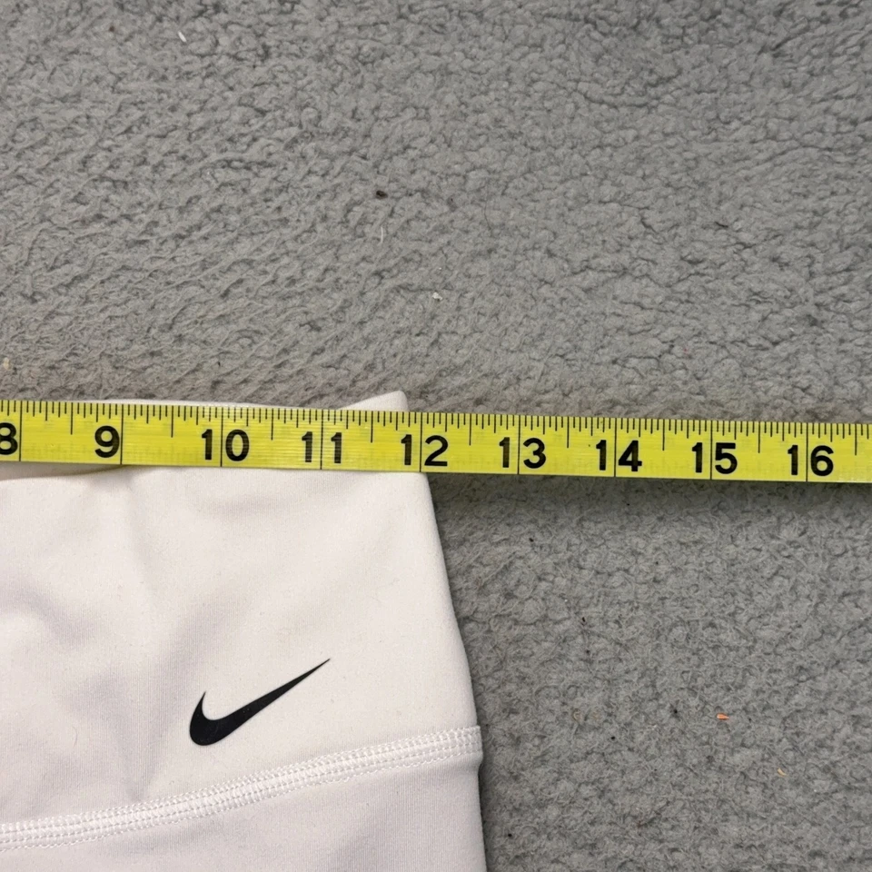 Nike One Icon Leggings Pantalones Pequeños Gris Rosa 24x24 Gimnasio Atletismo Yoga Elástico Foto 3 de 4