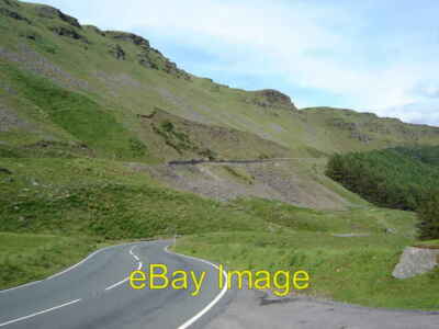 Photo 6x4 A4061 just before, and just after, a big hairpin bend. Nant-y-m c2007