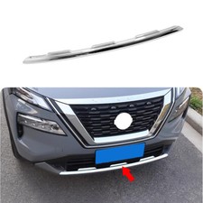 Front Bumper Protector Guard Chrome Trim Cover Fits Nissan Rogue 2021 2022 2023 Front Bumper Protector Guard Chrome Trim Cover Fits Nissan Rogue 2021 2022 2023